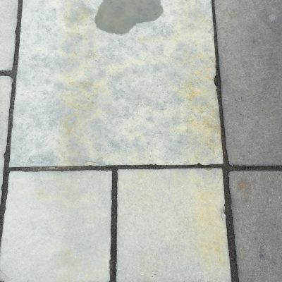 Black limestone border