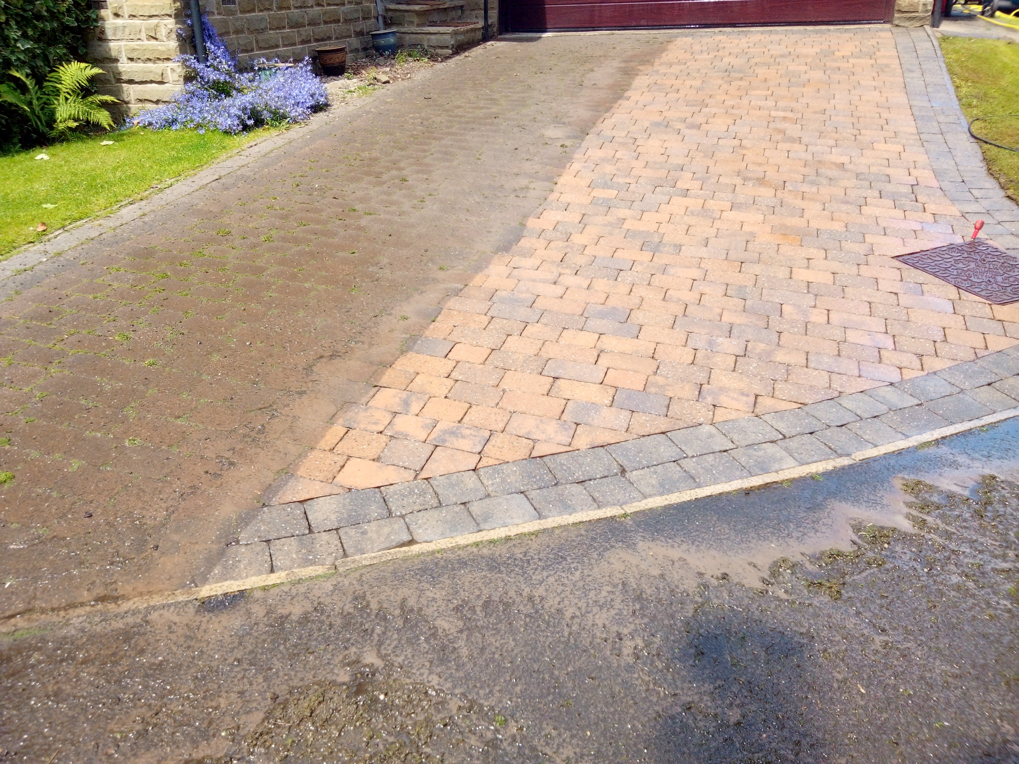 Block paving sealer Ottley